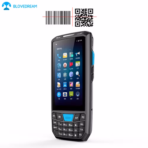 Android Handheld Barcode Scanner POS Devices Android with NFC Reader