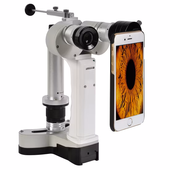 Lampe à fente portative bon marché de prix de biomicroscope ophtalmique de Mecanmed d'opération facile de haute qualité