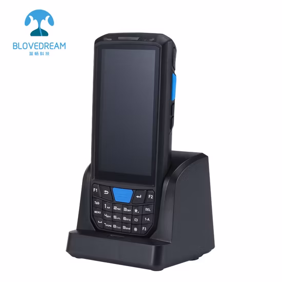 Scanner de codes-barres industriel Android 9.0NFC, dispositif robuste pour la gestion des entrepôts