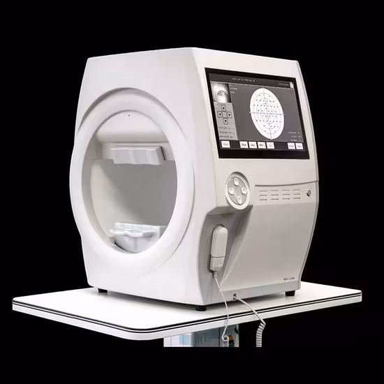 Chine prix d'usine examen oculaire ophtalmique automatisé analyseur de périmétrie machine automatique périmètre ophtalmologie Humphrey analyseur de champ visuel
