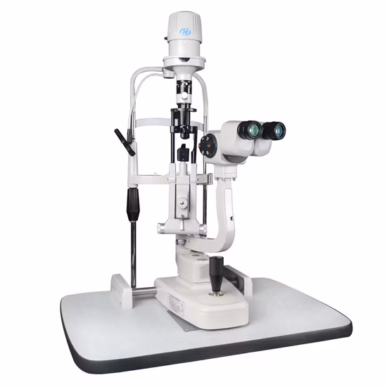 Lampe à fente pour microscope stéréoscopique convergent portable bon marché de la Chine