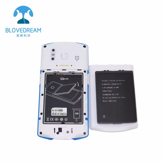 Équipement portatif de dispositifs médicaux de scanner de code barres d'Android de Blovedream N60